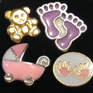 Floating Jewelry Charms, miniatures for floating jewelry lockets
